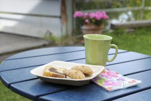 Grythytte Qwarn, café, butik och galleri på sommaren