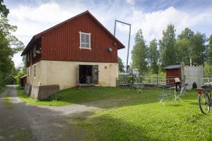 Grythytte Qwarn, café, butik och galleri på sommaren